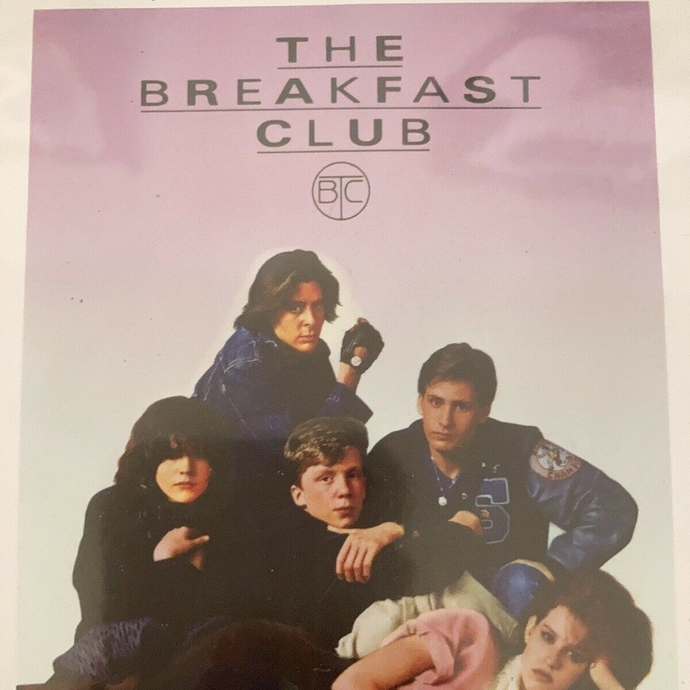 NEWThe Breakfast Club Jigsaw Puzzle Blockbuster VHS Video Case 1980s 500 Piece